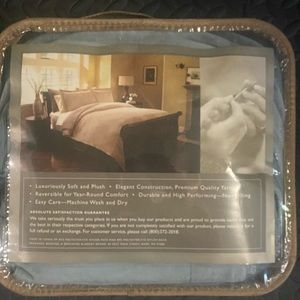 Slate Blue Twin Duvet cover
